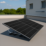 Flachdachhalterung für Balkonkraftwerke